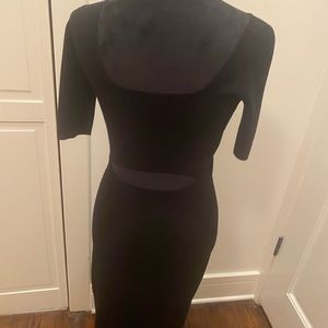 Vince dress up/dress down  low back opened, knee length